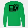Heavy Cotton 100% Cotton Long Sleeve T Shirt Thumbnail