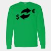 Heavy Cotton 100% Cotton Long Sleeve T Shirt Thumbnail