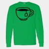 Heavy Cotton 100% Cotton Long Sleeve T Shirt Thumbnail