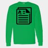 Heavy Cotton 100% Cotton Long Sleeve T Shirt Thumbnail