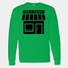 Heavy Cotton 100% Cotton Long Sleeve T Shirt Thumbnail