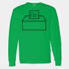 Heavy Cotton 100% Cotton Long Sleeve T Shirt Thumbnail