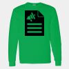 Heavy Cotton 100% Cotton Long Sleeve T Shirt Thumbnail