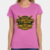 Ladies Heavy Cotton 100% Cotton T Shirt Thumbnail
