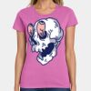 Ladies Heavy Cotton 100% Cotton T Shirt Thumbnail