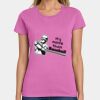 Ladies Heavy Cotton 100% Cotton T Shirt Thumbnail