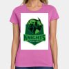 Ladies Heavy Cotton 100% Cotton T Shirt Thumbnail