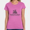 Ladies Heavy Cotton 100% Cotton T Shirt Thumbnail