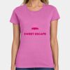 Ladies Heavy Cotton 100% Cotton T Shirt Thumbnail