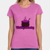 Ladies Heavy Cotton 100% Cotton T Shirt Thumbnail