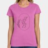 Ladies Heavy Cotton 100% Cotton T Shirt Thumbnail