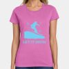 Ladies Heavy Cotton 100% Cotton T Shirt Thumbnail