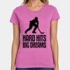 Ladies Heavy Cotton 100% Cotton T Shirt Thumbnail