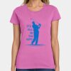 Ladies Heavy Cotton 100% Cotton T Shirt Thumbnail