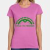 Ladies Heavy Cotton 100% Cotton T Shirt Thumbnail