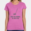Ladies Heavy Cotton 100% Cotton T Shirt Thumbnail