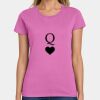 Ladies Heavy Cotton 100% Cotton T Shirt Thumbnail
