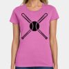 Ladies Heavy Cotton 100% Cotton T Shirt Thumbnail