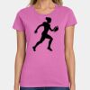 Ladies Heavy Cotton 100% Cotton T Shirt Thumbnail