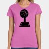 Ladies Heavy Cotton 100% Cotton T Shirt Thumbnail