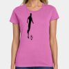 Ladies Heavy Cotton 100% Cotton T Shirt Thumbnail