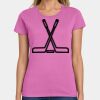 Ladies Heavy Cotton 100% Cotton T Shirt Thumbnail