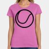 Ladies Heavy Cotton 100% Cotton T Shirt Thumbnail