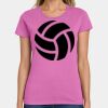 Ladies Heavy Cotton 100% Cotton T Shirt Thumbnail