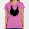 Ladies Heavy Cotton 100% Cotton T Shirt Thumbnail