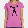 Ladies Heavy Cotton 100% Cotton T Shirt Thumbnail