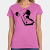 Ladies Heavy Cotton 100% Cotton T Shirt Thumbnail