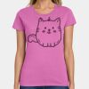 Ladies Heavy Cotton 100% Cotton T Shirt Thumbnail