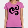 Ladies Heavy Cotton 100% Cotton T Shirt Thumbnail