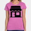 Ladies Heavy Cotton 100% Cotton T Shirt Thumbnail
