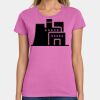 Ladies Heavy Cotton 100% Cotton T Shirt Thumbnail