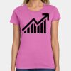 Ladies Heavy Cotton 100% Cotton T Shirt Thumbnail