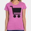 Ladies Heavy Cotton 100% Cotton T Shirt Thumbnail
