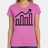 Ladies Heavy Cotton 100% Cotton T Shirt Thumbnail