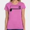 Ladies Heavy Cotton 100% Cotton T Shirt Thumbnail