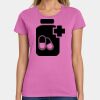 Ladies Heavy Cotton 100% Cotton T Shirt Thumbnail