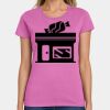 Ladies Heavy Cotton 100% Cotton T Shirt Thumbnail