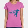Ladies Heavy Cotton 100% Cotton T Shirt Thumbnail