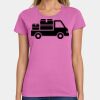 Ladies Heavy Cotton 100% Cotton T Shirt Thumbnail