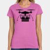 Ladies Heavy Cotton 100% Cotton T Shirt Thumbnail