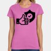 Ladies Heavy Cotton 100% Cotton T Shirt Thumbnail