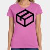 Ladies Heavy Cotton 100% Cotton T Shirt Thumbnail