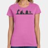 Ladies Heavy Cotton 100% Cotton T Shirt Thumbnail