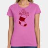 Ladies Heavy Cotton 100% Cotton T Shirt Thumbnail