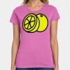 Ladies Heavy Cotton 100% Cotton T Shirt Thumbnail