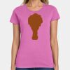 Ladies Heavy Cotton 100% Cotton T Shirt Thumbnail